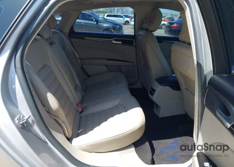 2019 Ford Fusion Hybrid Sel из США, поврежденный, VIN 3FA6P0MU1KR137282